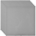 thumbnail image 1 of Classic Baseplates Building Base for Building Bricks 100% Compatible with Major Brands-Baseplate 10" x 10", Pack of 6 (Grey), 1 of 7