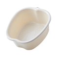 thumbnail image 3 of Foot Soaking Bath Basin Foot Tub Footbath Bucket Foot Massage Multipurpose Foot Soak Tub, Beige, 3 of 8