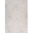 thumbnail image 1 of Rug Branch Maison Modern Indoor Area Rug, Cream Beige, Abstract - Living Room, Bedroom, Dining Room, and Kitchen, 1 of 5