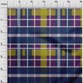 thumbnail image 2 of oneOone Georgette Viscose Fabric Madras Check Print Fabric By The Yard 42 Inch Wide, 2 of 4