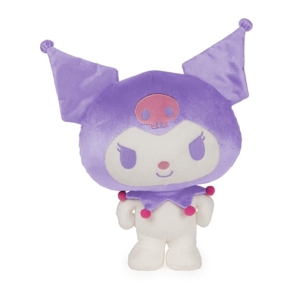 GUND Sanrio Hello Kitty Kuromi Plush, Premium Stuffed Animal for Ages 1 and Up, 9.5”, Purple/White