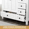 thumbnail image 4 of GAZHOME Meuble-Lavabo de Salle de Bain avec Lavabo, Armoire de Rangement de Salle de Bain Moderne Épaissie, 36 Pouces, 4 of 7