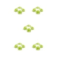 thumbnail image 3 of ZheElen 50x Low Maintenance Fabric With Realistic Appearance For Albums And Clothing Wide Application Soft Texture Multi-color Light Green 4.5cm 5Set, 3 of 6