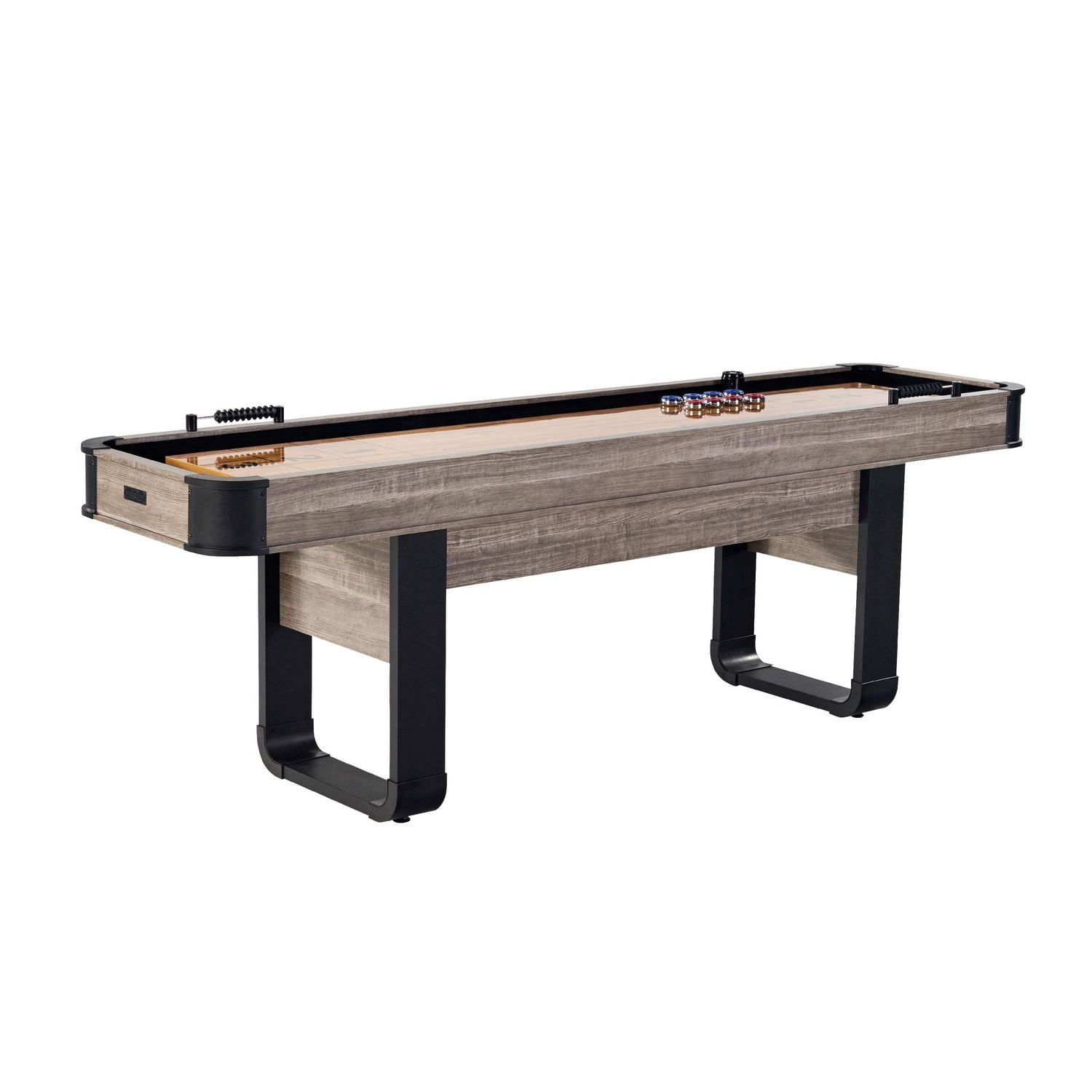 Table de jeu de palets Elmhurst de 96 po Barrington avec ensemble de 8 rondelles