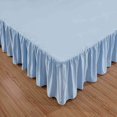 thumbnail image 3 of MesaSe Sheets & Beyond Solid Microfiber 14” Bed Skirt  Queen  White, 3 of 5