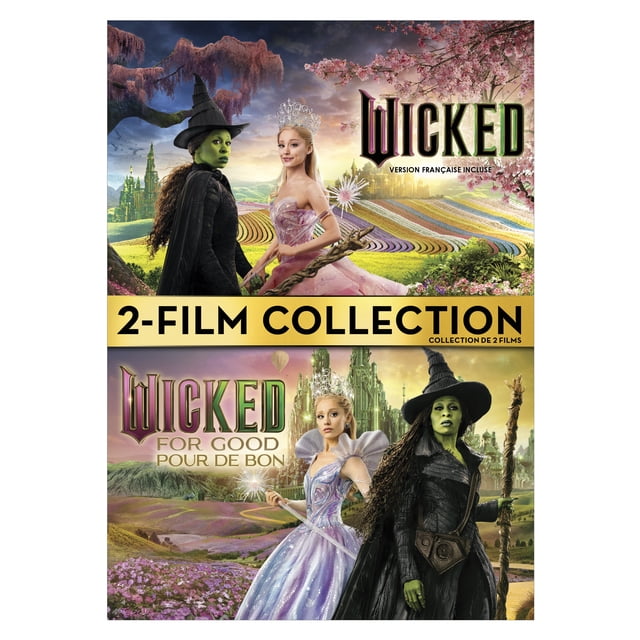 Wicked: For Good (Part 2) 2 Film Collection (DVD) Walmart Exclusive (2025)