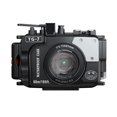 thumbnail image 2 of Riwcyla TG7 Camera Waterproof Case Housing Case for Action Camera Underwater 60m/195ft Diving Protective Case with 52mm Threaded Interface & 67mm Lens Adapter Compatible with Olympus TG,7 Camera, 2 of 6