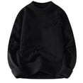 thumbnail image 1 of GigrtiJin Men's Winter Casual Sweater Round Neck Solid Color Long Sleeved Sweaters Fashion Comfy Pullover Tops, 1 of 3