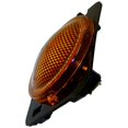 thumbnail image 3 of Convient 2007-2018 Jeep Wrangler JK Crown Automotive Lumière de Marqueur Latérale 55078144AA Lentille Ambrée; Simple, 3 of 5