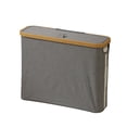 thumbnail image 2 of weibbin Transparent Toilet Paper Roll Storage Basket Toilet Paper Roll Sundries Nonslip Storage Basket With Lid, 2 of 6