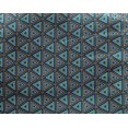 thumbnail image 5 of oneOone Georgette Viscose Fabric Triangle Geometric Print Fabric By The Yard 42 Inch Wide, 5 of 5