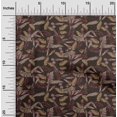 thumbnail image 2 of oneOone Polyester Spandex Light Brown Fabric Tropical Sewing Material Print Fabric By The Yard 56 Inch Wide, 2 of 4