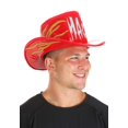 thumbnail image 5 of Red Randy Savage Chapeau de Cowboy de Luxe, 5 of 5