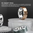 thumbnail image 3 of Smart Ring, Stainless Steel Fitness Tracker Ring, Sleep Monitoring, Multifunctional Health and, 3 of 7