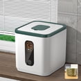 thumbnail image 4 of LSLJS Protection contre les Marées Seau à Riz Scellé Boîte de Rangement Alimentaire pour la Maison Bocal de Rangement pour Riz Couvercle à Pression Conception Résistant aux Hautes Températures Peut Contenir 5 kg de Riz, Seaux à Riz, 4 of 8