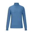 thumbnail image 3 of Chbgutlmr Womens Sweaters Raglan Long Sleeve High Neck Loose Casual Pullover Fall Winter Turtleneck Tops Sweater, 3 of 5