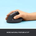 thumbnail image 3 of Logitech Lift Souris Ergonomique Verticale - Graphite, 3 of 8
