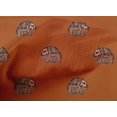 thumbnail image 4 of oneOone Organic Cotton Voile Fabric Elephant Block Printed Craft Fabric BTY 42 Inch Wide, 4 of 4
