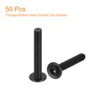 thumbnail image 3 of Unique Bargains Flanged Button Head Socket Cap Screws, 50 Pack M3x20mm 304 Stainless Steel Bolts, 3 of 5