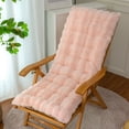 thumbnail image 2 of SLYNSHome Clearance Lounger Cushions for Outdoor Furniture Rocking Chair Cushions for Indoor Rocker Non-Slip Soft Chair Pads - Pink, 2 of 6