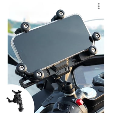 Yhmxh Bike Accessories,Dirt Bike Accessories,Bicycle Accessories Vehicle Mobile Phone Holders Battery Motorcycle Metal Car Shockproof Navigation Mobile Phone Holders Phone Holder