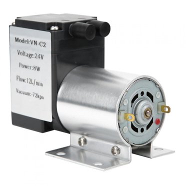 Spptty Pompe à Vide Grande Puissance Pompe à Aspiration à Pression Négative avec Support -72kpa 8w 12L/min<br>,Pompe à Aspiration