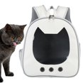 thumbnail image 4 of Milaget Sac à Dos Porte-Chat Ventilé Grand Approuvé par les Compagnies Aériennes Marche Randonnée Blanc, 4 of 7