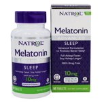Natrol - Melatonine Sortie dans le temps Sommeil avancé Force maximale 10 mg. - 60 Comprimés