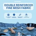 thumbnail image 4 of Swimline Filet Rond hors Terre de 12 Pieds pour Piscine, Couverture Supérieure à Feuilles, 15 Pieds, 4 of 7