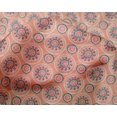 thumbnail image 4 of oneOone Silk Tabby Fabric Floral Block Print Fabric BTY 42 Inch Wide, 4 of 4