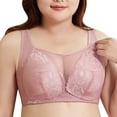 thumbnail image 1 of Clearance Sale 2025 Bra Ladies' Solid Breastfeeding Bra Front Vest Non Rim Cotton Fashion Underwear, 1 of 4