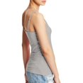 thumbnail image 3 of Hanes Camisole en Coton Extensible pour Femmes avec Soutien-Gorge Intégré, m, Gris Chiné, 3 of 5