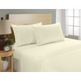 thumbnail image 1 of Home Sweet Home London 1800 Series - Microfiber Deep Pocket Full Bed Sheets Set (Ivory), 1 of 2