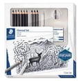 thumbnail image 1 of Staedtler Mars Lumograph Charcoal Drawing Set, 12 Pieces, 1 of 5