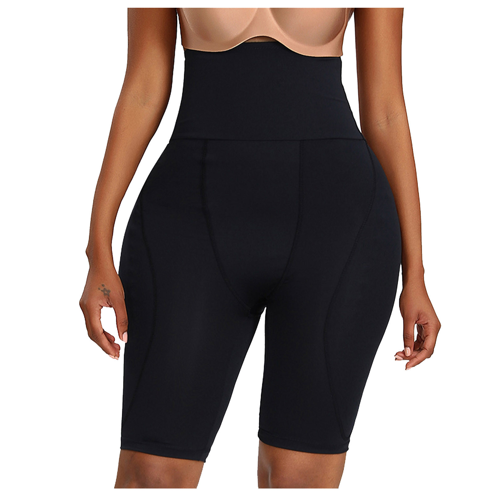 High Waisted Body Shaper Shorts Breech Pants Shapewear for Women Tummy Control