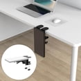 thumbnail image 4 of facefd Wood Computer Arm Rest for Desk Folding Computer Desk Extender for Desk White, 4 of 8