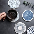 thumbnail image 3 of Dvkptbk Coasters Natural Diatom mud Absorbent Quick-Drying Cup mat Table Heat Insulation Cushion Home Essentials on Clearance, 3 of 3