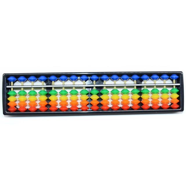 Amyove 17 Column Plastic Abacus With Colorful Beads Children Math Arithmetic Counting Tool For Students Kindergarten Kids
