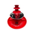thumbnail image 1 of GROWTH TANK Chocolate Fountain Fondue Maker 3 Stage US Standard Plug Durable Stainless Steel, 1 of 9