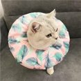 thumbnail image 4 of Collier Anti-Morsure Elizabeth Circle Col Réglable Col en Coton Imperméable Cône E-Collier pour Chat et Chien, 4 of 5