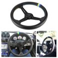 thumbnail image 4 of Leather Steering Wheel,350mm/14in for GReddy Style Steering Wheel Replacement Racing Steering Wheel Achieve More, 4 of 14