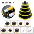 thumbnail image 2 of 3/4/5/6/7Inch Backing Pad Sanding Holder Disc Hook And Loop Backer Plates Drill Rod M10 for Polisher Grinding Tools M14 7Inch Disc, 2 of 9