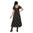 thumbnail image 4 of Moomaya Robe Kurti Longue Indienne Imprimée en Coton Tunique Robes pour Femmes, 4 of 6