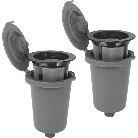 2 Pcs Tasse-Filtre Réutilisable pour Filtre de Cafetière Cuisinart, Pièces de Rechange pour Cafetière à Portion Individuelle Cuisinart SS-RFC pour Barista à Domicile