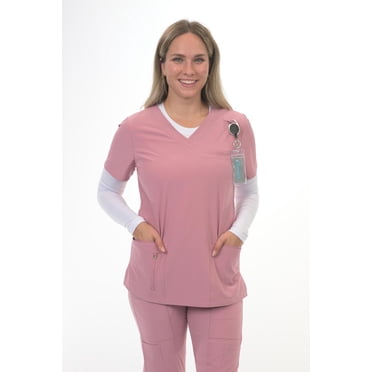 Haut Zinnia Scrubs à col en V
