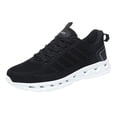 thumbnail image 3 of Running Tennis Shoes for Men Lightweight Breathable Mesh Lace up Driving Golf Nursing Work Sneakers, 3 of 4