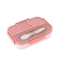 thumbnail image 2 of LSLJS Border Student Bento Box Children Sealed Fruit Box Salad Box Work Microwave Lunch Box Chopsticks Dip Container Cute Kids Bento Lunch Box, 2 of 7