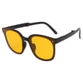 thumbnail image 2 of Lunettes de Soleil Tendance pour Femmes Hommes Polarisées Pliables Rondes Chic Rétro, 2 of 4
