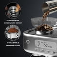 thumbnail image 4 of 1Pcs Machine à Espresso en Acier Inoxydable à Affichage Numérique pour Broyage de Grains, 4 of 8