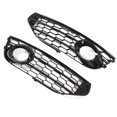 thumbnail image 3 of Fog Light Grille Cover, Glossy Black Front Rugged 8K0807681J01C Anti Scratch  For Car, 3 of 8